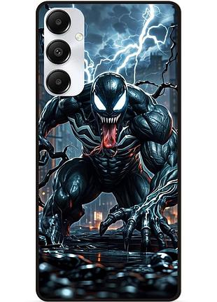Силіконовий бампер чохол для samsung s25 з малюнком веном marvel venom