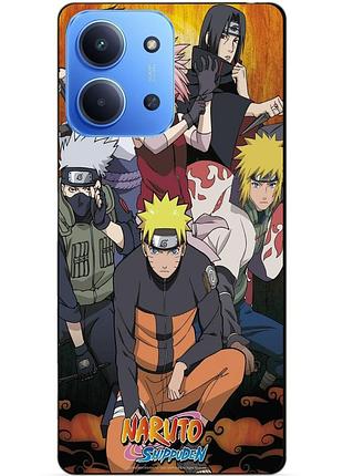 Силіконовий чохол бампер для xiaomi redmi 15c з малюнком naruto наруто аніме