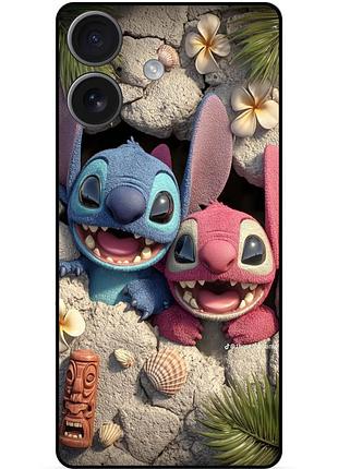 Чехол силиконовый бампер для huawei honor 400 лило и стич stitch
