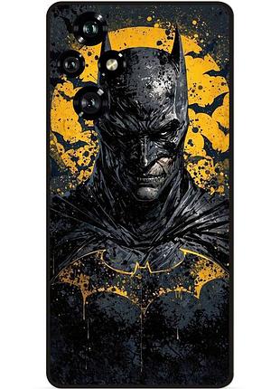 Чехол силиконовый бампер для huawei honor 200 с рисунком бэтмен batman