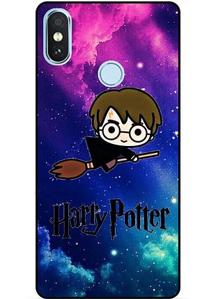 Силиконовый бампер чехол для xiaomi mi 8 с рисунком гарри поттер harry potter квиддич