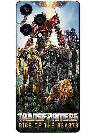 Силіконовий чохол бампер для huawei honor 200 lite зверобати трансформери transformers