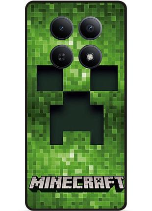 Силіконовий чохол бампер для xiaomi redmi note 15 pro 4g гра minecraft майнкрафт