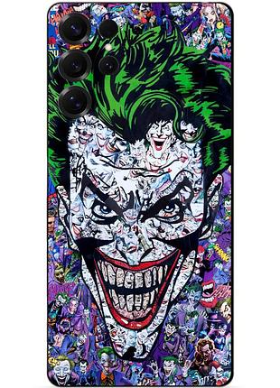 Чехол силиконовый бампер для samsung s25 ultra с рисунком джокер joker