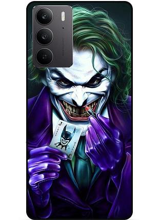 Чехол силиконовый бампер для realme c71 / c75 с рисунком joker джокер