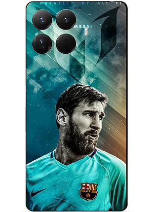 Чехол силиконовый бампер для xiaomi 15t pro с рисунком leo messi месси