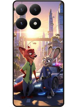 Силиконовый бампер чехол для xiaomi 15t с картинкой джуди зверополис