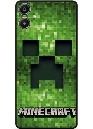 Силіконовий чохол бампер для samsung a05 гра minecraft майнкрафт