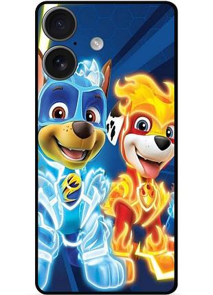 Силіконовий чохол бампер для iphone 17 з малюнком щенячий патруль