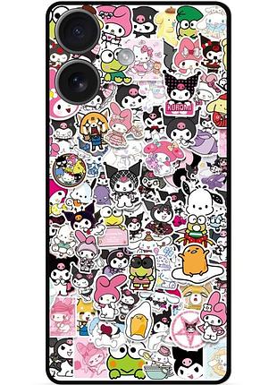 Чохол силіконовий бампер для iphone 17 з малюнком kuromi куромі
