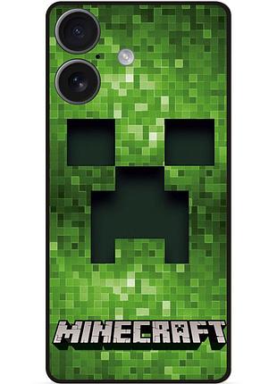 Силіконовий чохол бампер для iphone 17 гра minecraft майнкрафт