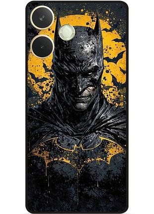Чехол силиконовый бампер для oppo a5 pro с рисунком бэтмен batman