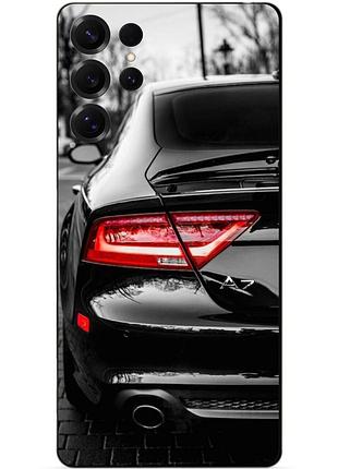 Силіконовий чохол бампер для samsung s25 ultra з малюнком audi ауді машина авто