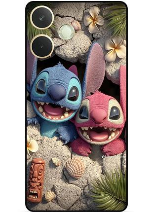 Силіконовий бампер чохол для oppo a5 pro стіч stitch