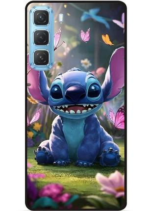 Силіконовий бампер чохол для infinix hot 60i стіч stitch