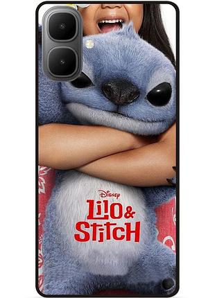 Силіконовий бампер чохол для infinix smart 10 стіч stitch