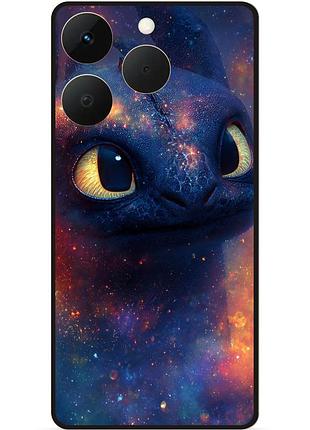Силиконовый чехол для realme 15t с рисунком как приручить дракона dragon