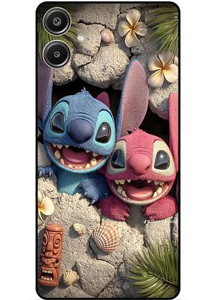 Силіконовий бампер чохол для samsung a07 стіч stitch
