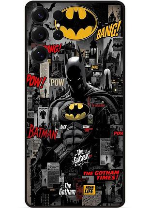Силіконовий бампер чохол для samsung s25 ultra з малюнком batman бэтмен