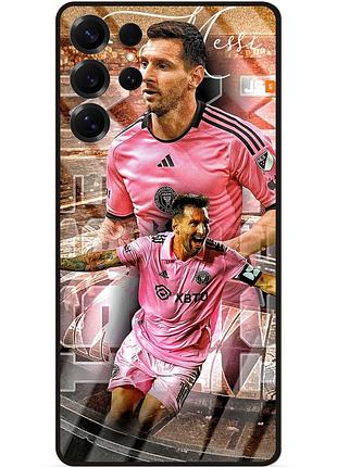 Силіконовий чохол бампер для samsung s25 ultra з малюнком мессі интер messi