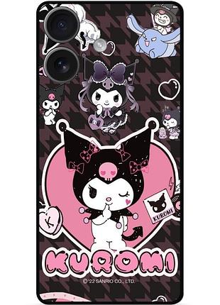 Силіконовий чохол бампер для iphone 17 з малюнком kuromi куромі