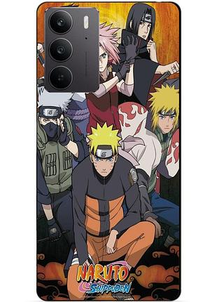 Силіконовий чохол бампер для realme c71 / c75 з малюнком naruto наруто аніме