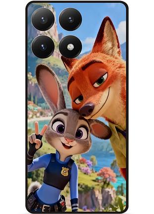 Силиконовый чехол бампер для xiaomi 15t с рисунком джуди зверополис