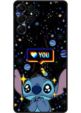 Силіконовий бампер чохол для samsung s25 ultra стіч stitch