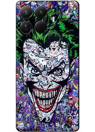 Чехол силиконовый бампер для xiaomi 15t pro с рисунком джокер joker