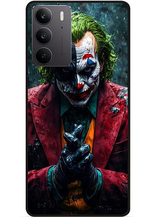 Чехол силиконовый бампер для realme c71 / c75 с рисунком джокер бэтмен