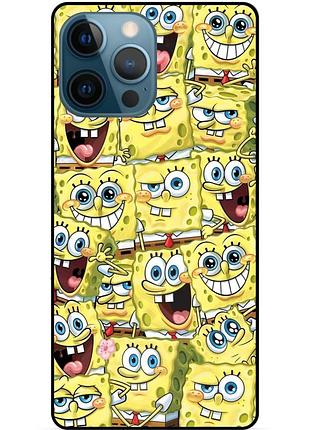 Силиконовый чехол губка боб sponge bob спанч боб для xiaomi samsung motorola nokia iphone zte vivo oppo realme спанч боб 14