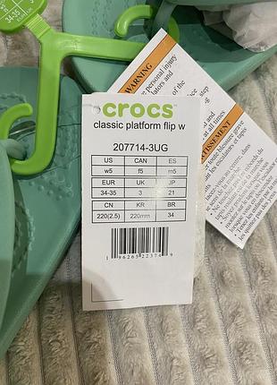Crocs шльопки оригінал 6