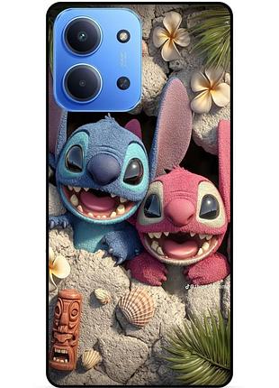 Чехол силиконовый бампер для xiaomi redmi 15c лило и стич stitch
