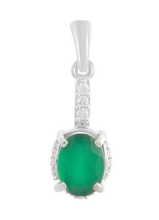 Срібна підвіска komilfo з агатом 1.663ct (2190042)