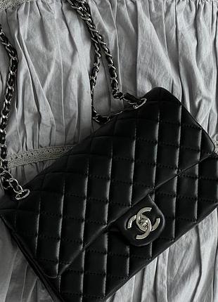 Женская сумка chanel classic double flap bag 
premium