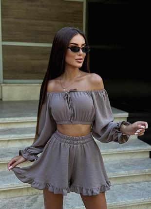 Костюм-двійка ao605 моко oversize s-l