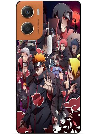 Силіконовий чохол бампер для motorola moto g06 з малюнком наруто naruto аніме