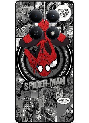 Силіконовий чохол бампер для xiaomi redmi note 15 5g з картинкою людина-павук spider man