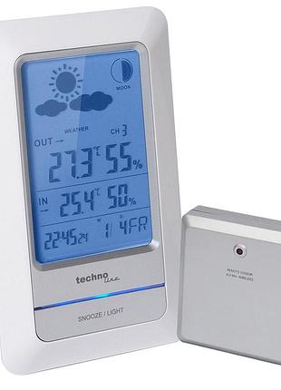 Метеостанция technoline ws6740 white/silver