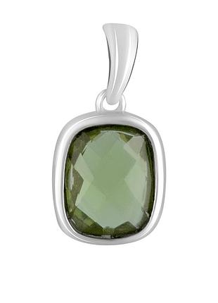 Серебряная подвеска komilfo с султанитом 2.818ct (2034230)