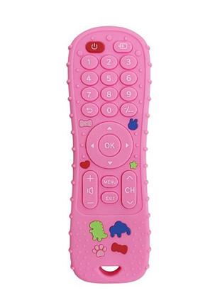 Силиконовый прорезыватель "пульт" mgz-0424(pink) розовый