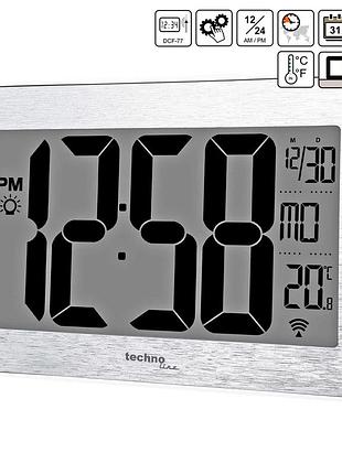 Часы настенные technoline ws8019 silver 4