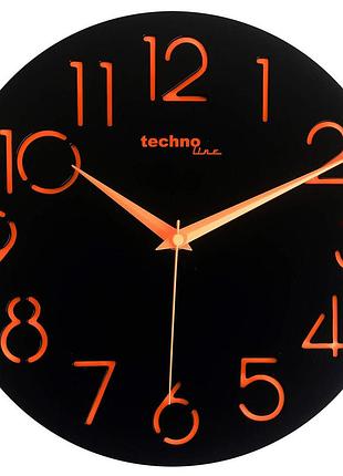Часы настенные technoline wt7230 black 2