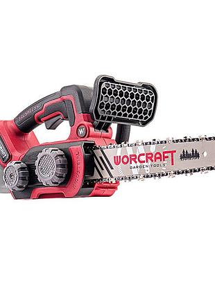 Акумуляторна безщіткова пила ланцюгова worcraft cgc-s20liba