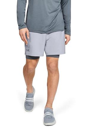 Шорти under armour qualifier 2-in-1 shorts  1345320-011