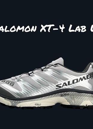 Salomon xt-4 lab w white silver