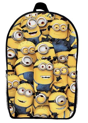 Рюкзак міньйони дитячий (gear bag minions mini 06) чорний, 29 х 21 х 9 см