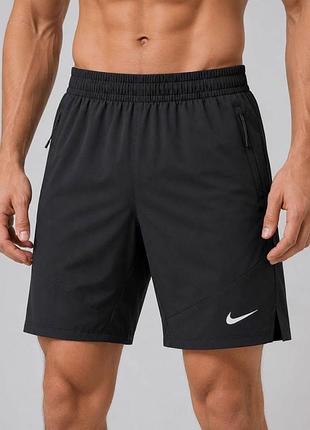 Шорти nike dri-fit  розміри m,l,xl,2xl,3xl  колір чорний, темно синій з графітовим відливом