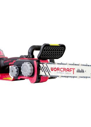 Акумуляторна безщіткова пила ланцюгова worcraft cgc-s20libd