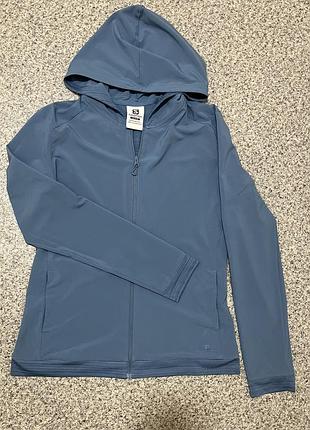 Salomon жіноча бігова куртка/wind hoodie/trail running